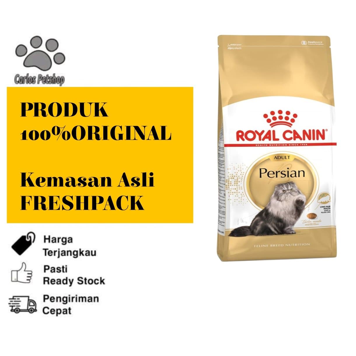 Royal Canin Persian Adult Dry Catfood -Freshpack