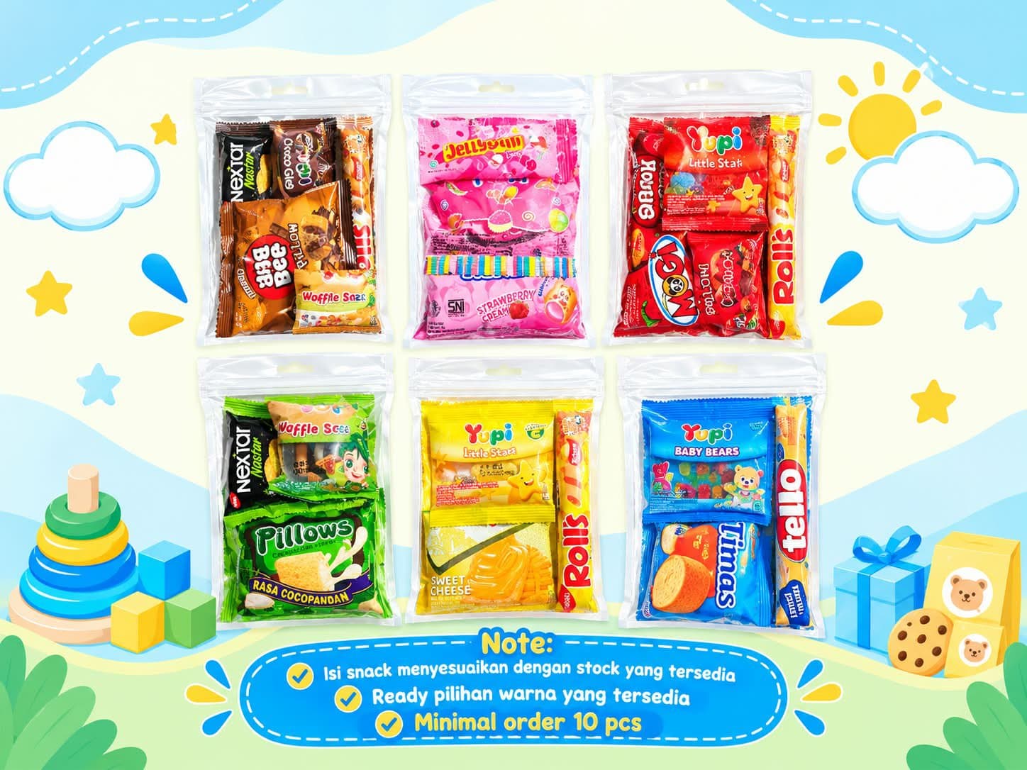 Mini Gift Snack (klip ziplock)