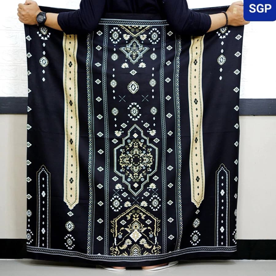 Sarung Goyor Bandaria Motif BHS Tenun - Sarung Goyor Dewasa Bahan Halus Tebal