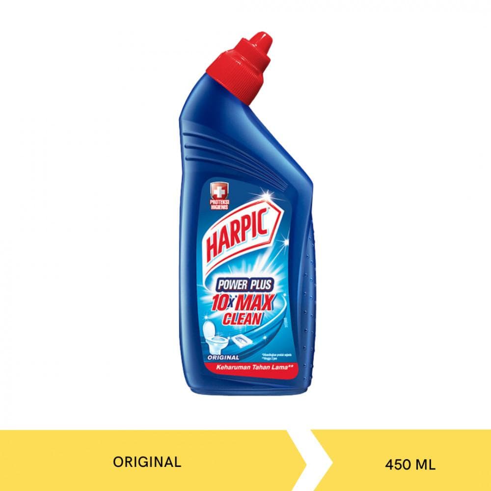 Cairan Pembersih Toilet Harpic Power Plus 450 ml