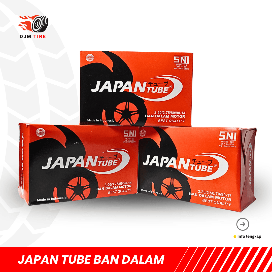 5 PCS - BAN DALAM MOTOR JAPAN TUBE BAN DALAM MOTOR JAPAN RCA BAN MURAH