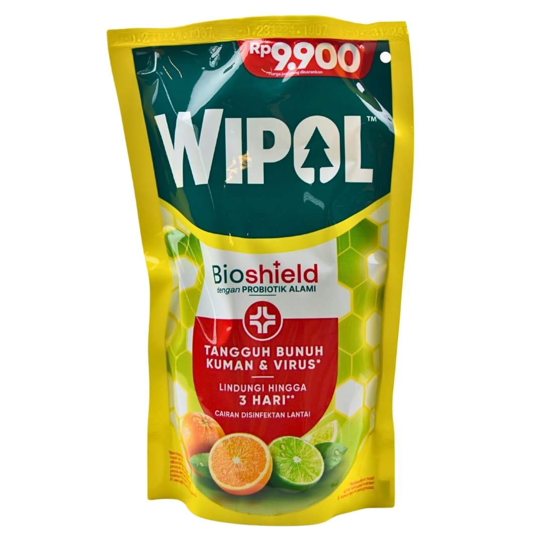 Wipol Bioshield Citrus Fresh Refill 390 ml