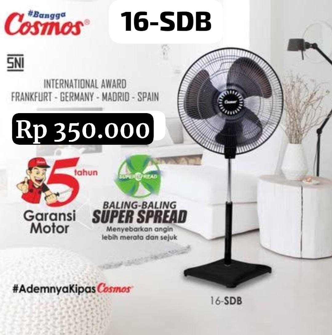 Kipas Angin Tornado 16 Inci 3 Level