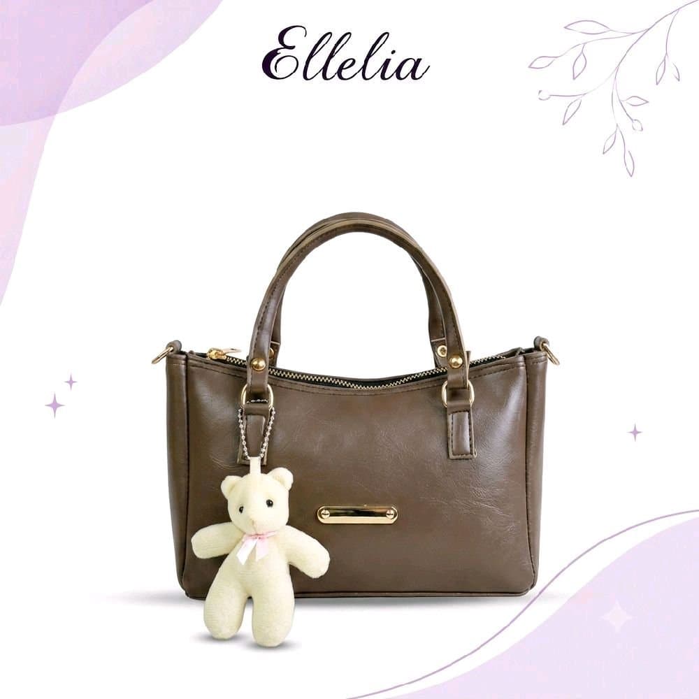 Ellelia | Sling Bag Wanita Alysa GC01 Kulit Sintetis Calya Glossy Elegan Tas ootd