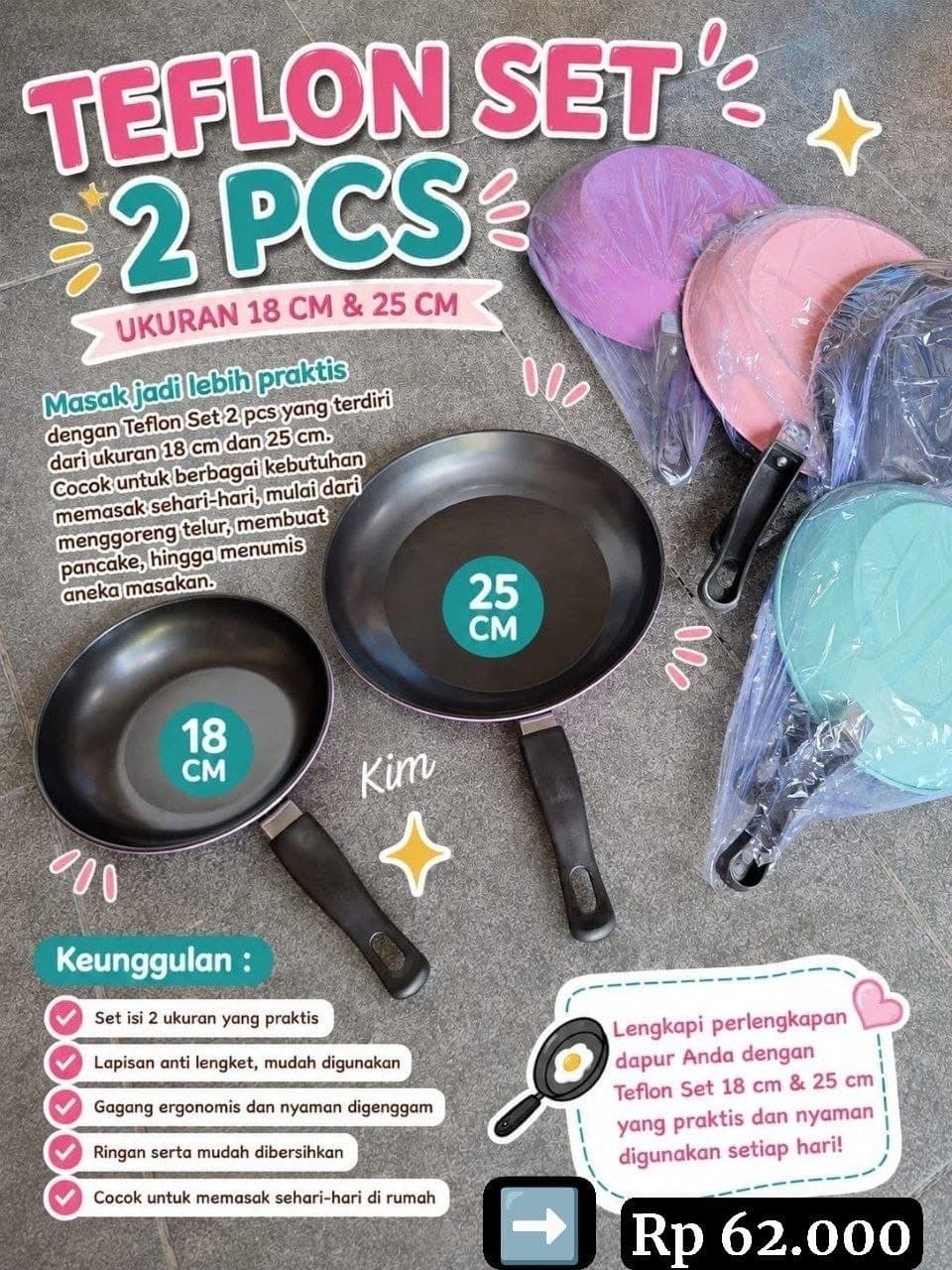 Teflon Set Premium Duo