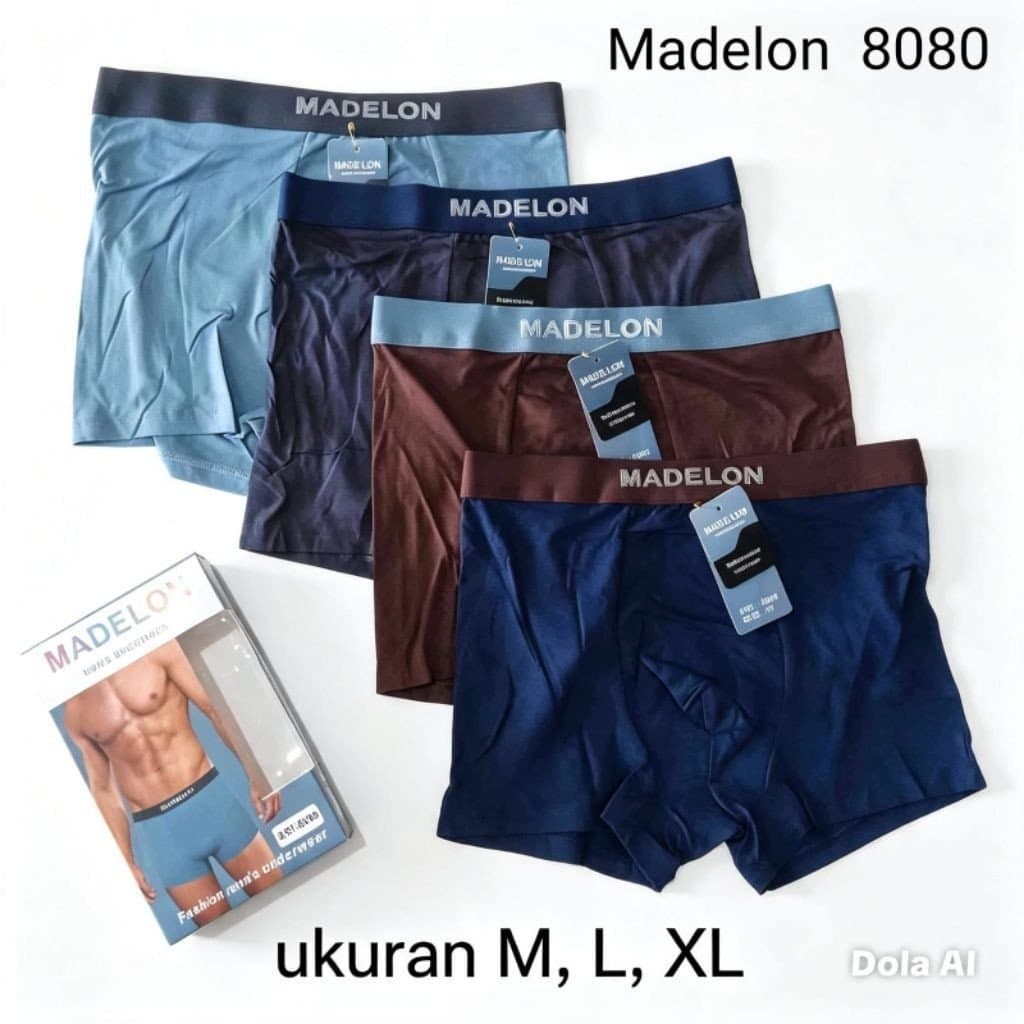 Boxer Madelon 8080 Nyaman dan Stylish untuk Pria