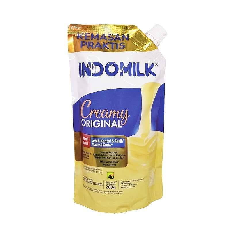 Indomilk Kental Manis Creamy Original Pouch 260g