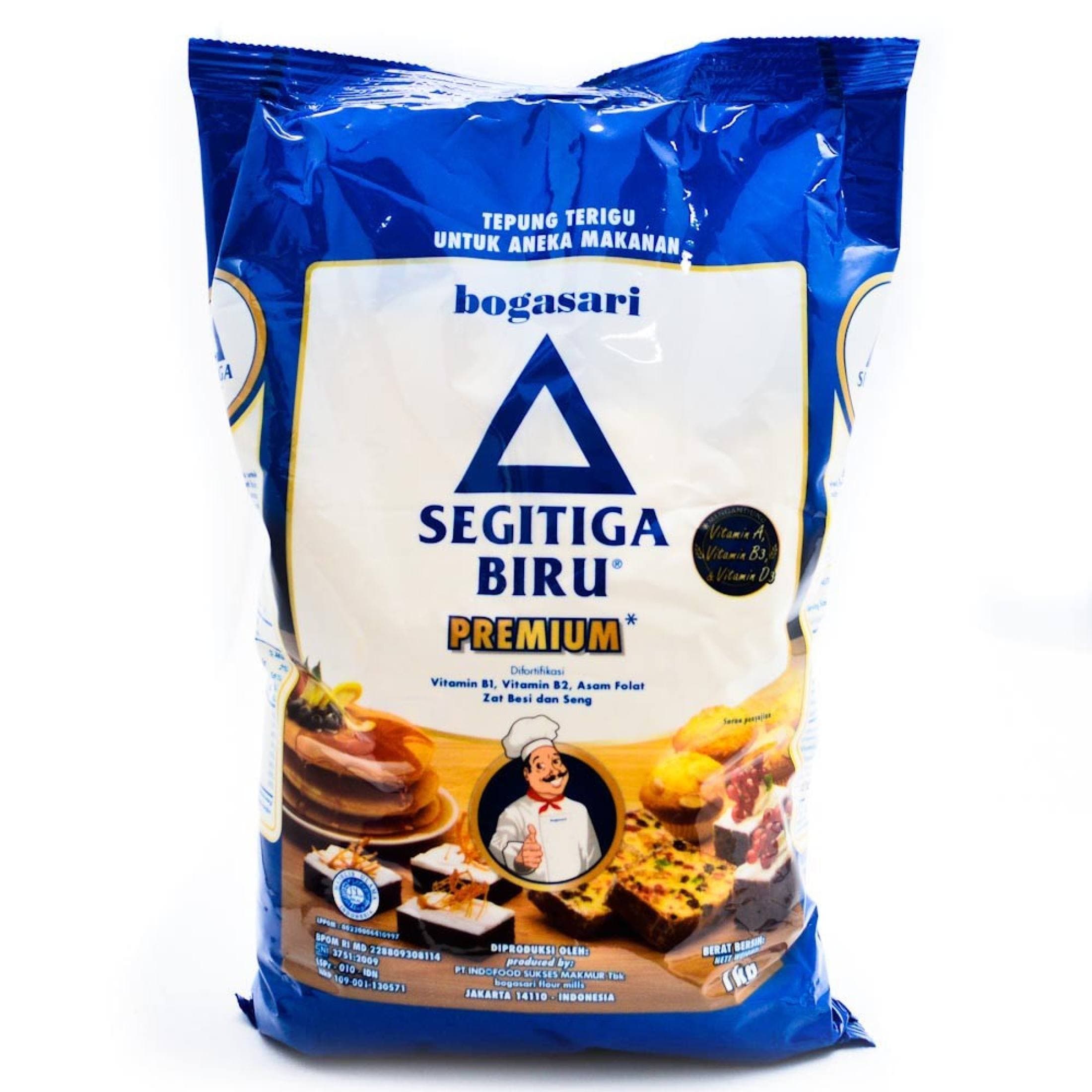 Bogasari Segitiga Biru Tepung Terigu Serbaguna 1 kg