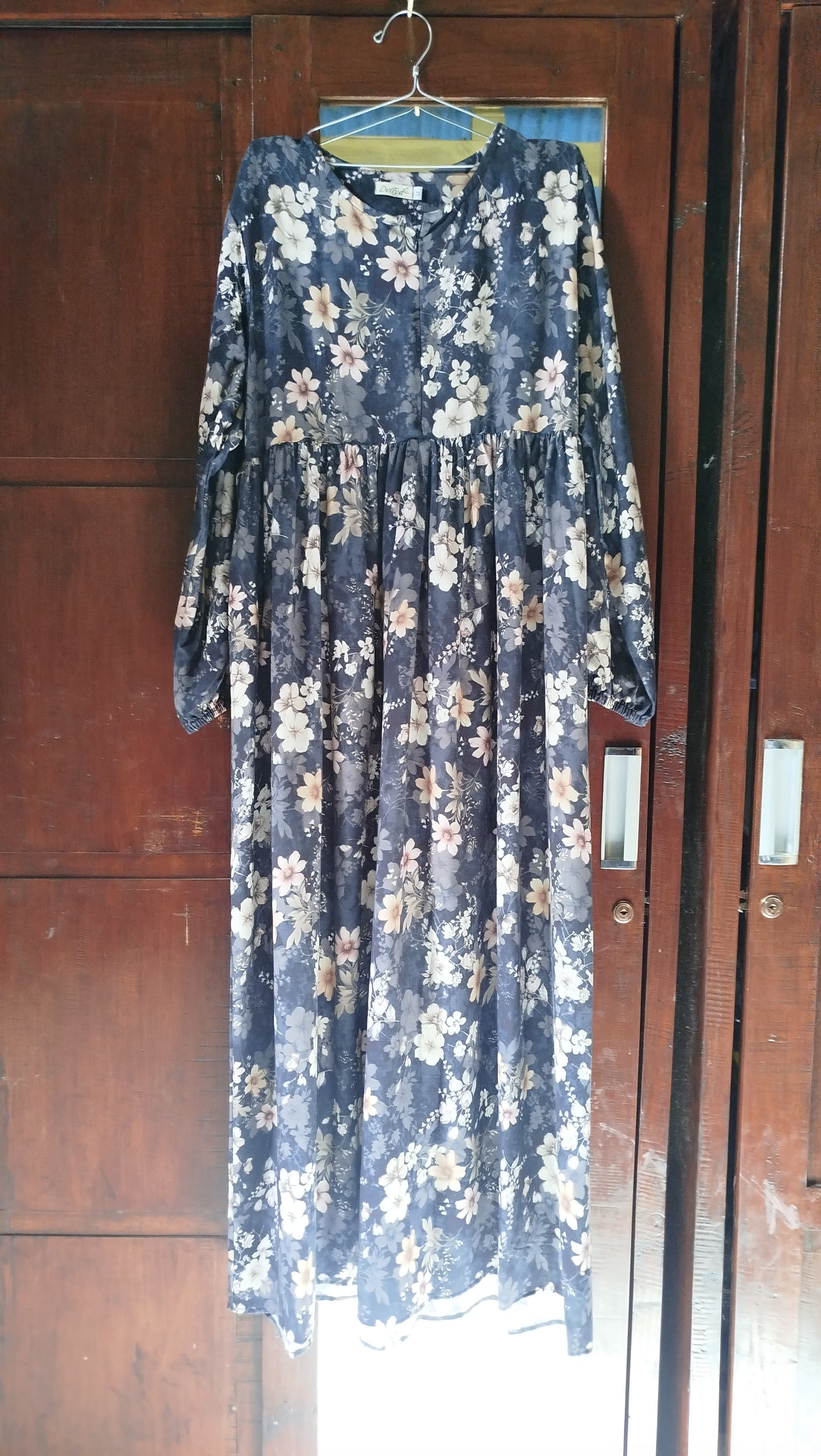 Gamis Wanita Rayon Viscose Premium, LD 96-120