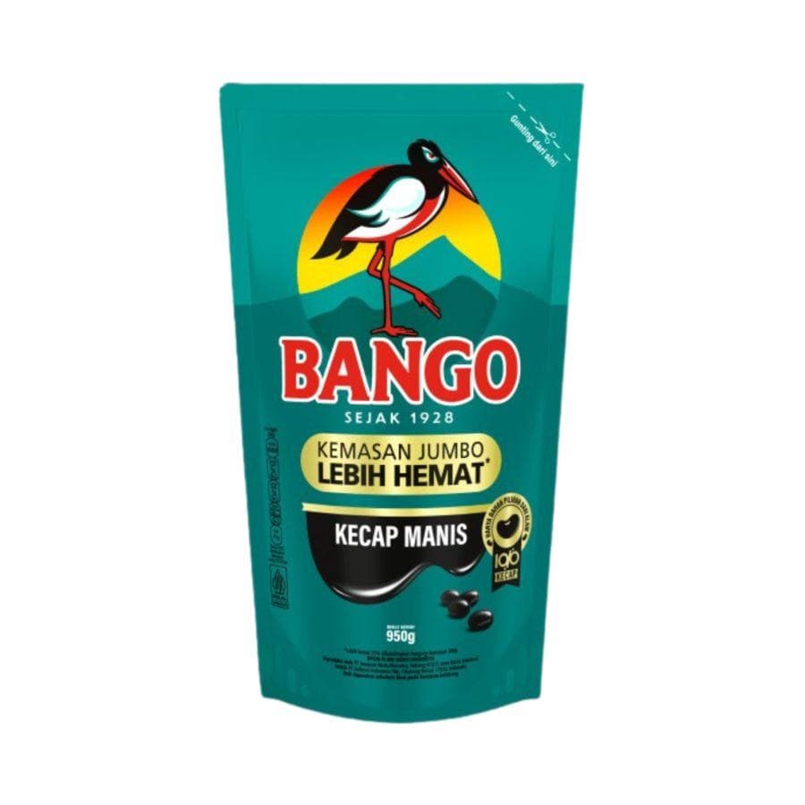 Bango Kecap Manis Refill 950 g - Rasa Khas Indonesia