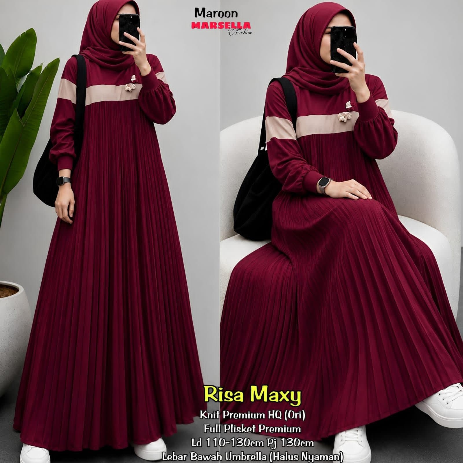 Risa Maxy Dress Marsella Jumbo