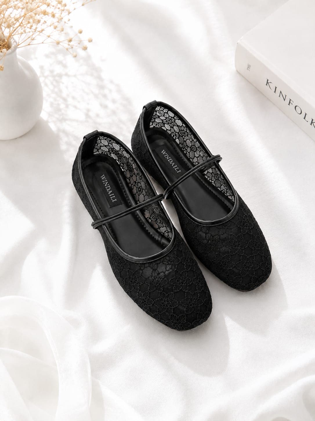 Sepatu Flatshoes Kekinian ARETA Sepatu Elegan Empat Warna Cantik
