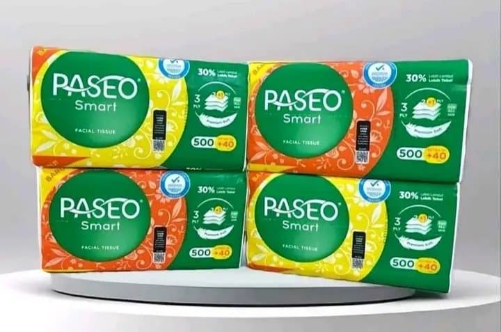 Tisu Paseo Premium 3 Ply 540 Lembar