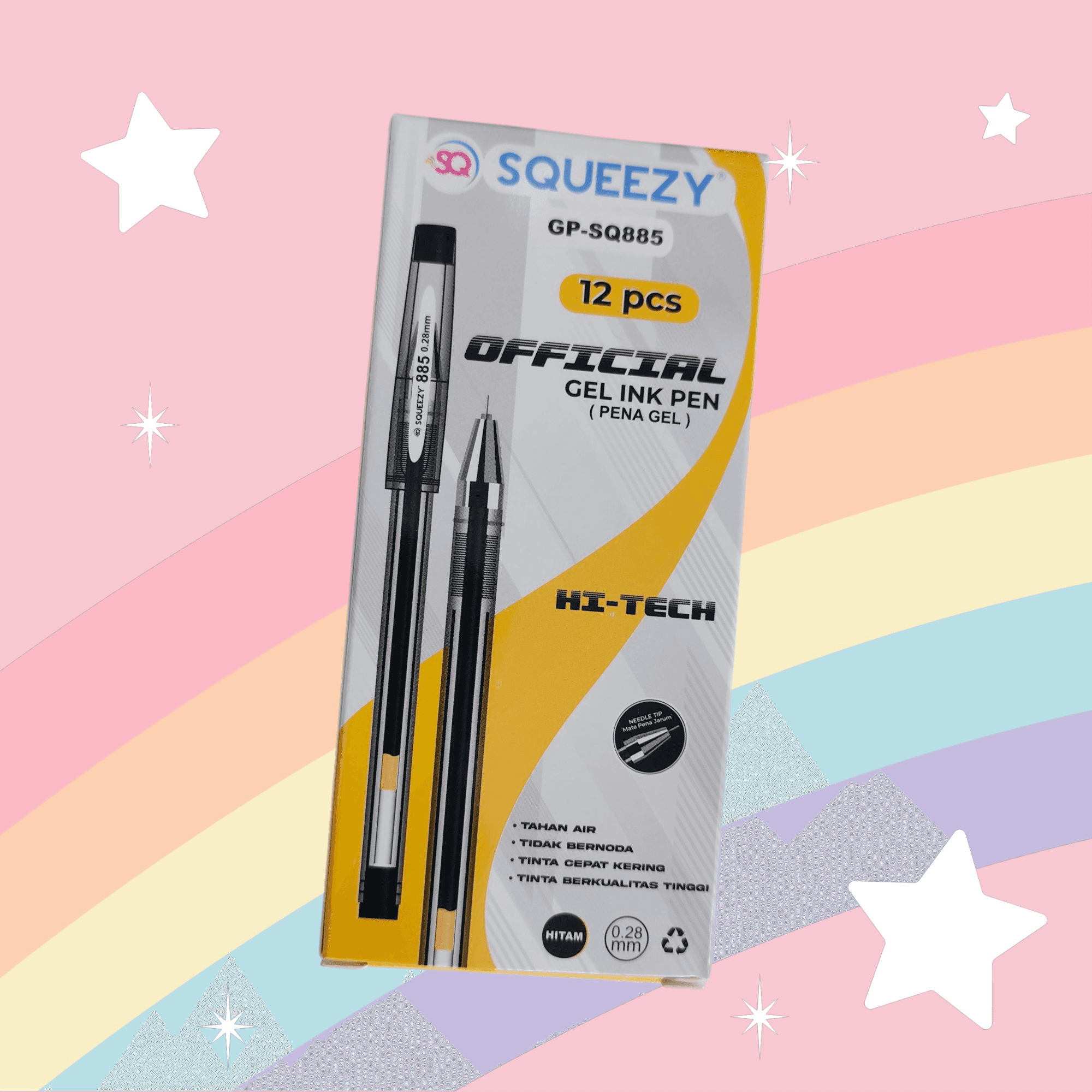 Pulpen Squeezy Precision Pack 12