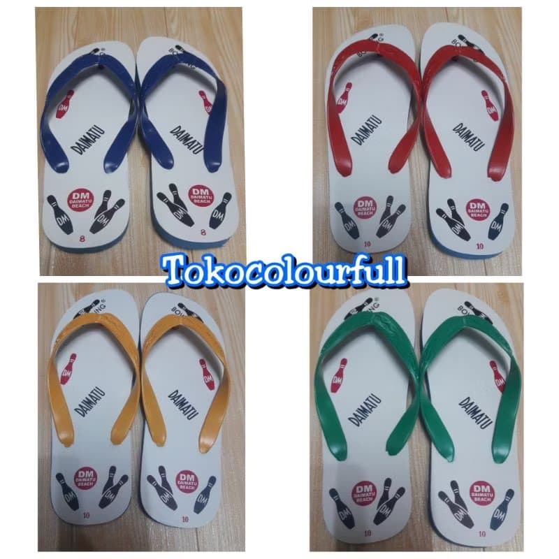 Sandal Jepit Daimatu bowling/sandal legendaris/sandal daimatu