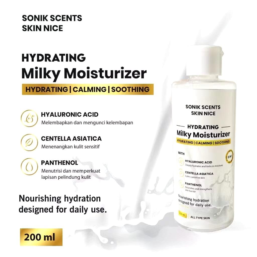 Sonik Scents Skin Care Haluskan dan Segarkan Kulit