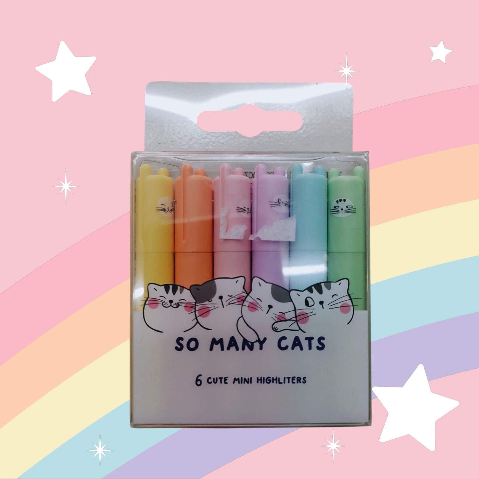 Highlighter Mini Imut 6 Warna
