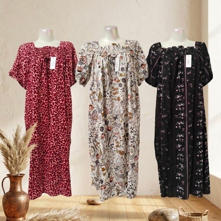 Daster Fuji Motif Terkini Bahan Rayon Adem dan Halus