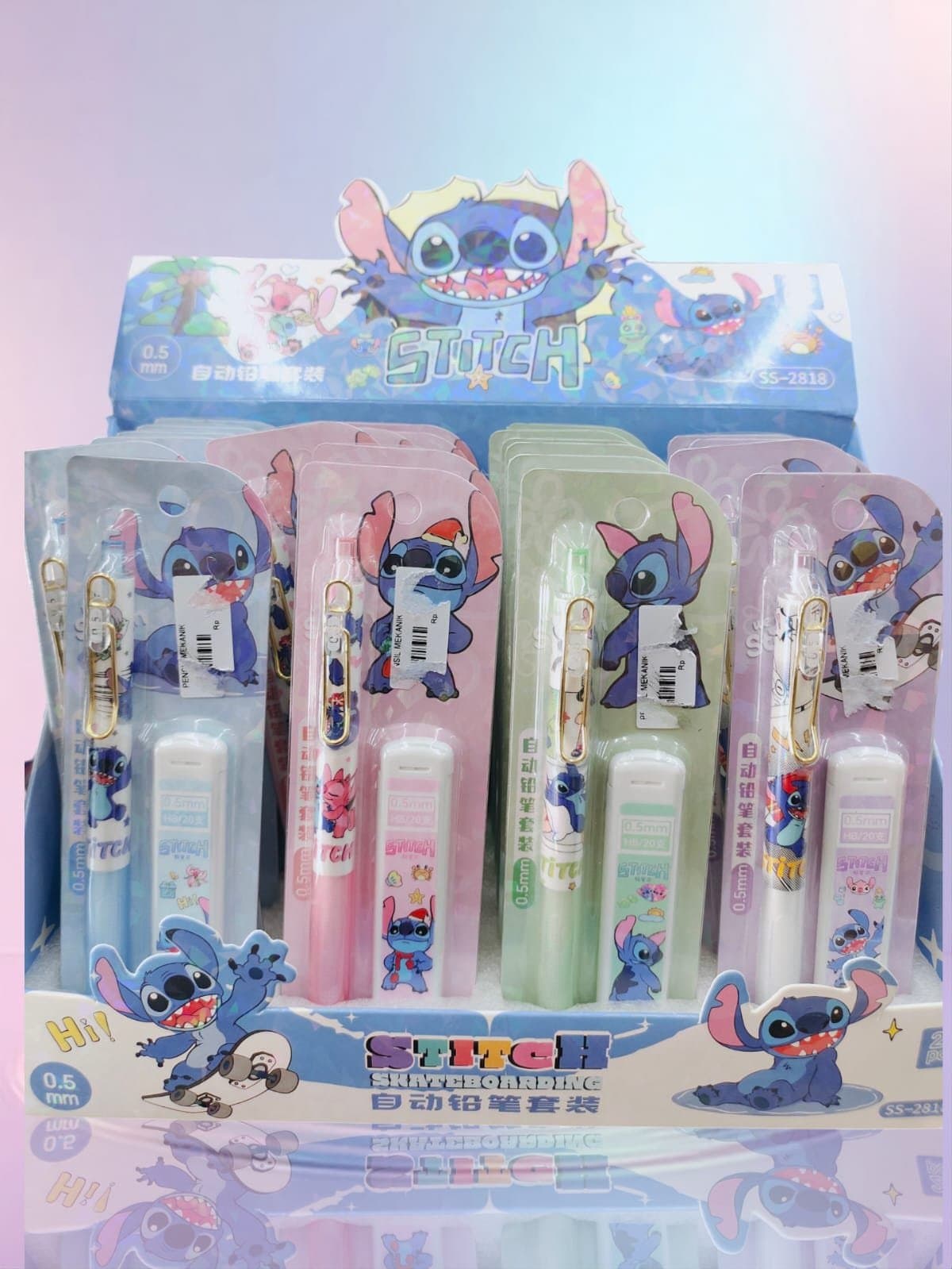 Pensil Metalik Stitch